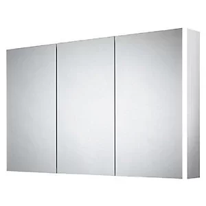 Image of Wickes Grantham Bluetooth LED Triple Door Bathroom Mirror Cabinet