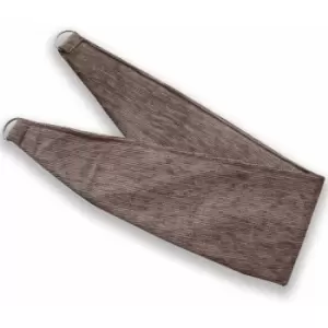 Image of HOMESCAPES Mink Chenille Curtain Tie Back Pair - Mink