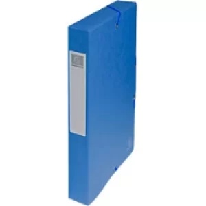 Image of Exacompta Filing Box 50402E A4 Blue Manila 25 x 33cm Pack of 8