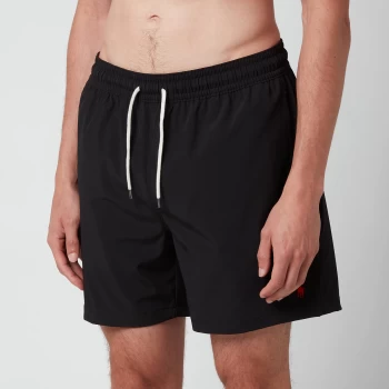 Image of Polo Ralph Lauren Mens Traveller Swimming Trunks - Polo Black - M