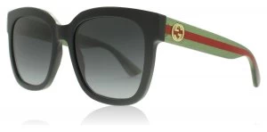 Image of Gucci 0034S Sunglasses Black 002 54mm