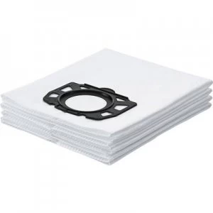 Image of Karcher Fleece Filter Dust Bags for WD 4 Premium Vacuum Cleaners Pack of 4