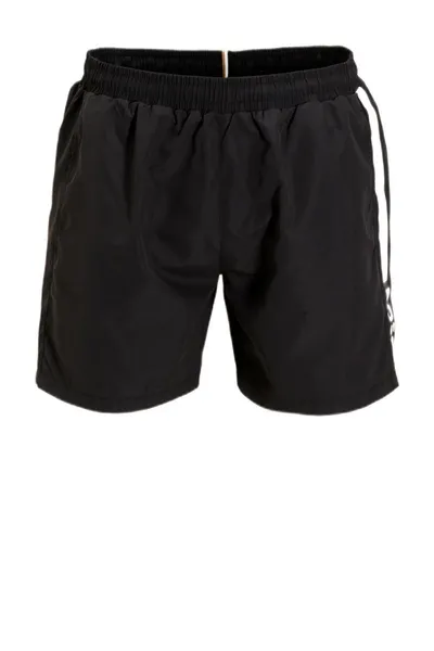 Image of Boss Dolphin Swim Shorts Mens Swim Shorts S Black 35518903350