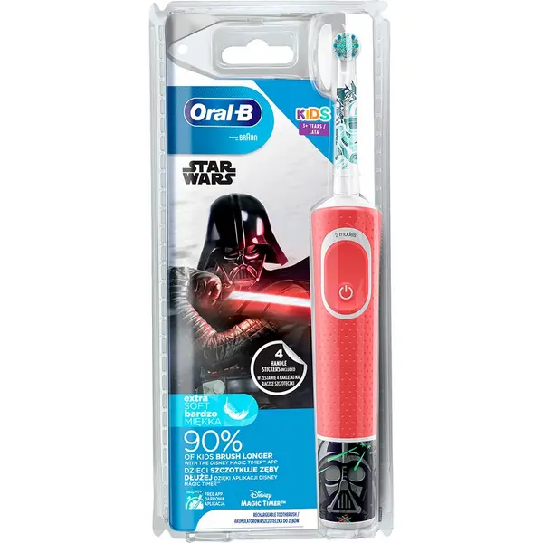 Image of Oral B Vitality D100 Star Wars Kids Electric Toothbrush