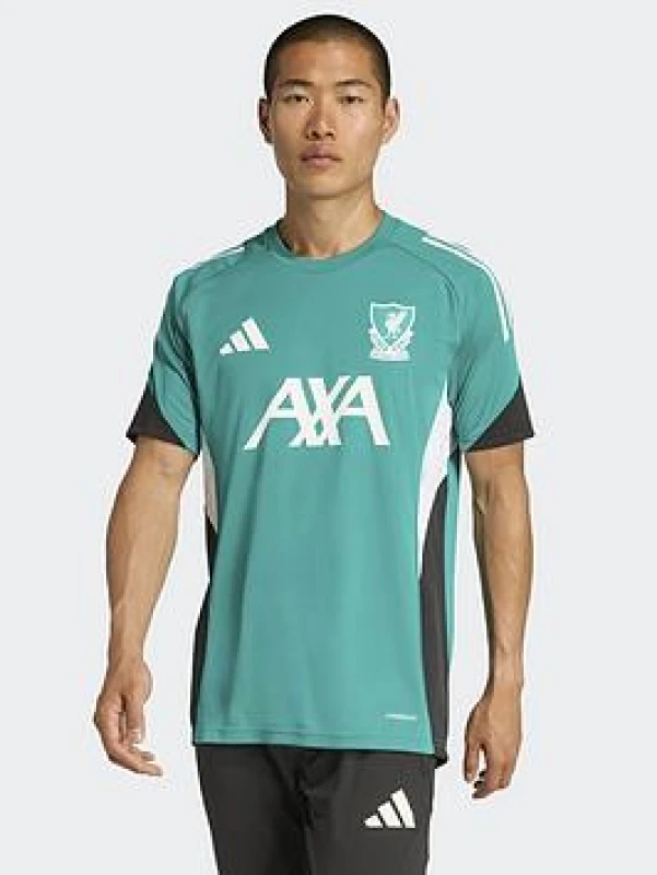 Image of adidas Liverpool European Training Shirt 2025 2026 Adults Green male 2XL