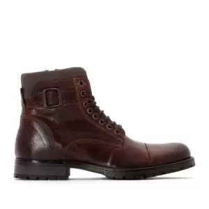 Image of Jack & Jones Lace-up Boots brown brownstone 6.5