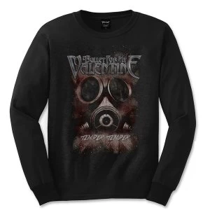Image of Bullet For My Valentine - Temper Temper Gas Mask Unisex Medium T-Shirt - Black