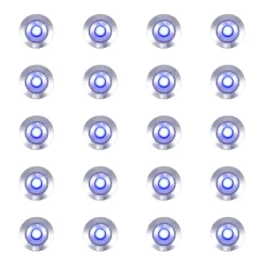 Image of 3m Extension with a Pack of 20 x 15mm Blue Decking Lights