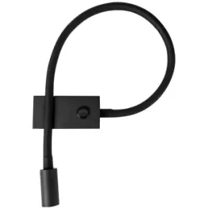 Image of Merano - Brockville Reading Light Sand Black Aluminium LED 3W 3200K