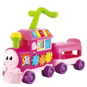 Image of Winfun Walker Ride-On Learner Train - Pink