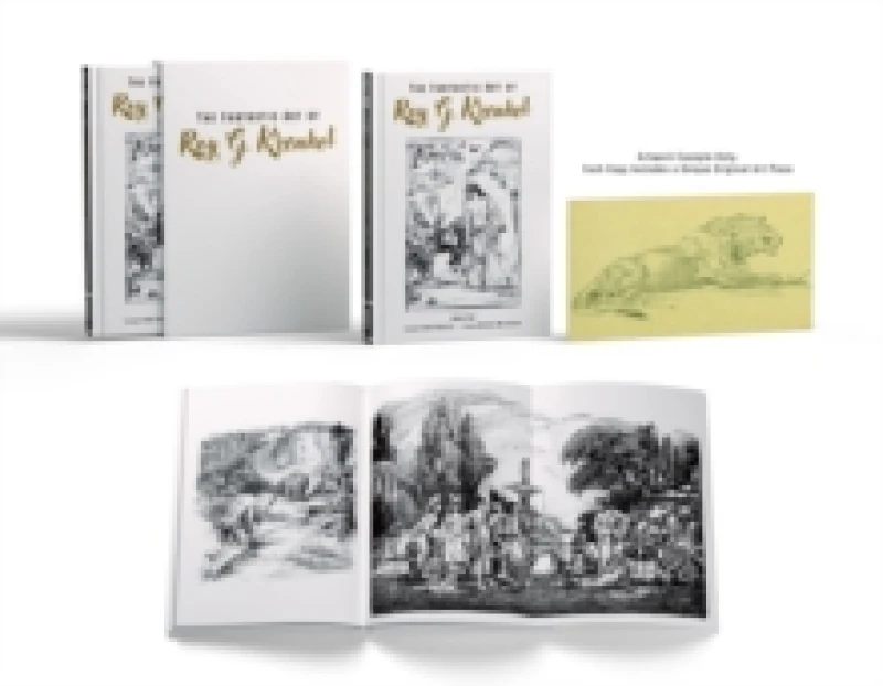 Image of The Fantastic Art of Roy G. Krenkel Limited Edition Hardback