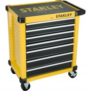 Image of Stanley 7 Drawer Roller Cabinet Yellow