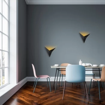 Image of Bird - 3201 Black Wall Lamp