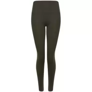Image of Tombo Womens/Ladies Core Pocket Leggings (S-M) (Olive Green)