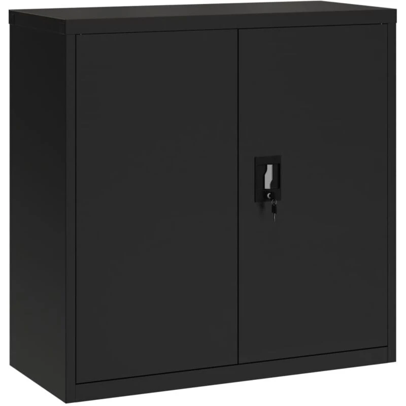 Image of VIDAXL File Cabinet Black 90x40x90cm Steel Vidaxl 8720845889524