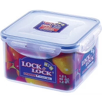 Image of Lock & Lock Square Container 1.2L (155 x 155 x 87mm)