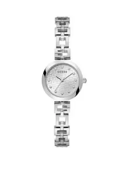 Image of Guess Guess Ladies Lady G Silver Watch