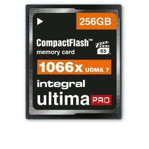 Image of Integral 256GB UltimaPro CompactFlash 1066X