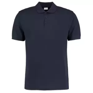 Image of Kustom Kit Mens Short Sleeve Polo Shirt (XL) (Navy Blue)