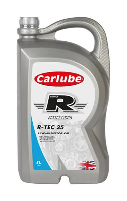 Image of Carlube Engine Oil 5L Triple R 15W40 Acea A3 B4 Mineral 5 Litres R-Tec 35 Kcd005