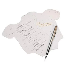 Image of Bambino Baby Shower - Pack of 8 Predictions For Baby Cards