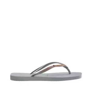 Image of Slim Square Glitter Flip Flops