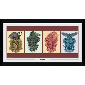 Image of Harry Potter House Animals Collector Print