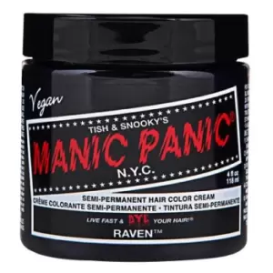 Image of Manic Panic High Voltage Classic Semi-Permanent Hair Colour 118ml - Raven