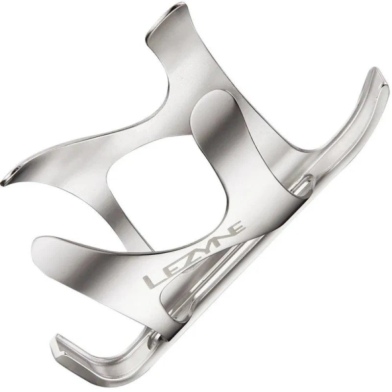 Image of Lezyne CNC Cage Alloy Hi Polish Silve unisex One Size