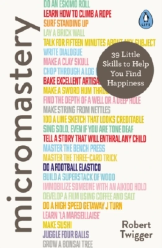 Image of Micromastery : 39 Little Skills to Help You Find Happiness Paperback / softback