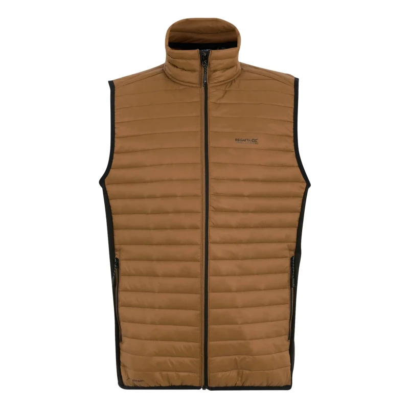 Image of Sleeveless down jacket Regatta Andreson Hybrid Marron Male L