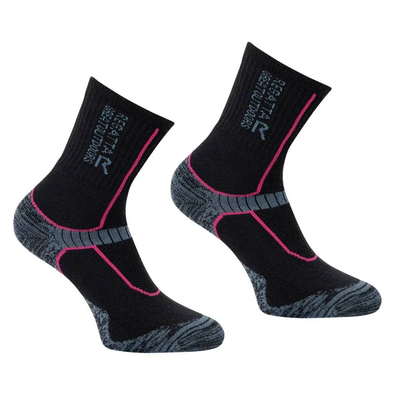 Image of Womens merino wool socks Regatta Gris Female 36/38