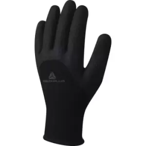 Image of HERCULE VV750 Nitrile Foam Lined Safety Gloves Black - Size 9 - Delta Plus