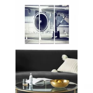 Image of MDF163083980 Multicolor Decorative MDF Painting (3 Pieces)