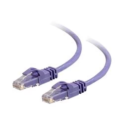 Image of C2G 3m Cat6 550 MHz Snagless Patch Cable - Purple