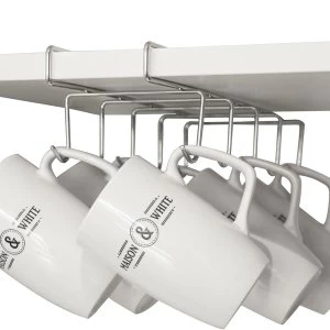 Image of Under Shelf Cabinet Mug Rack M&amp;W Large