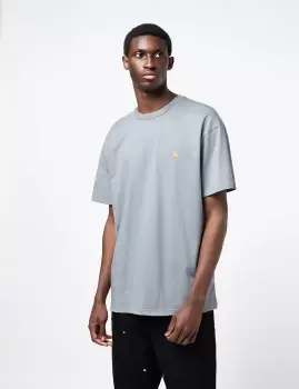 Image of Carhartt-WIP Chase T-Shirt (Loose) - Mirror Grey