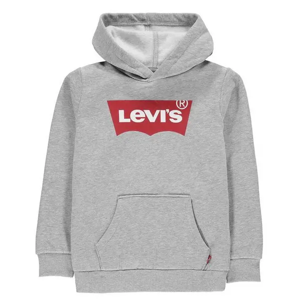 Image of Levis Children's Batwing OTH Hoodie - Grey 7 - 8 Years