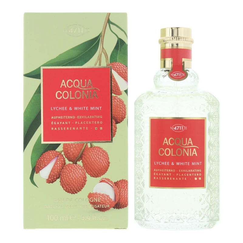 Image of 4711 Acqua Colonia Lychee White Mint Eau De Cologne 100ml