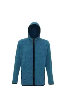 Image of Tri Dri Melange Knit Fleece Jacket
