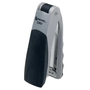 Image of Rexel Centor Half Strip Stapler Black/Silver