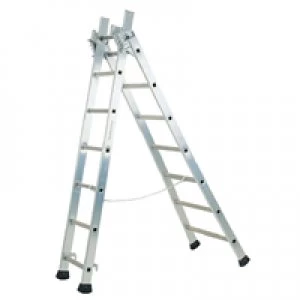 Image of Slingsby Transformable Aluminium Ladder 3 Section 7.9m 329053