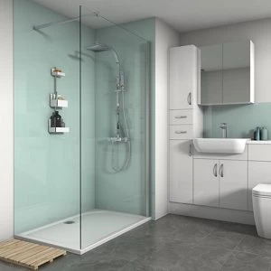 Image of Splashwall Gloss Mist 2 sided Shower Panel kit (L)1200mm (W)1200mm (T)4mm