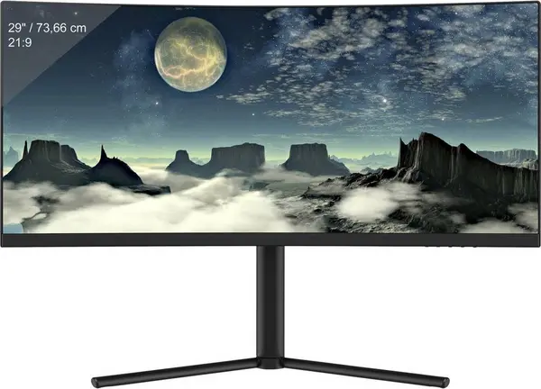 Image of LC-Power 29" LCM29UWUXGA100C Full HD UltraWide Curved LED monitor