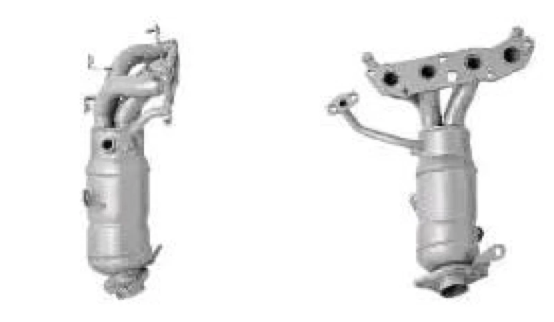 Image of VEGAZ TK-816 Catalytic Converter with fastening/mounting material Catalyst Converter (429)