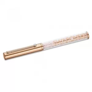 Image of Swarovski Crystalline Gloss Rose Gold Tone Plated Ballpoint Pen...