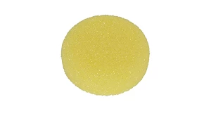 Image of Sealey PTCCHV79Y Buff & Polishing Foam Head Hook & Loop Ø80 x 25mm Yellow/Coarse