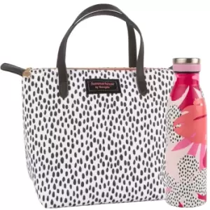 Image of Summerhouse Tribal Fusion Spot Lunch Tote Bag & Drinks Bottle