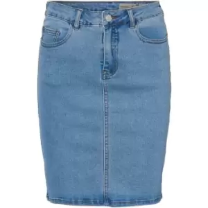 Image of Vero Moda Nine Denim Skirt - Blue