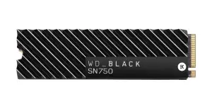 Image of Western Digital 2TB WD_BLACK SN750 NVMe M.2 SSD Drive with Heatsink